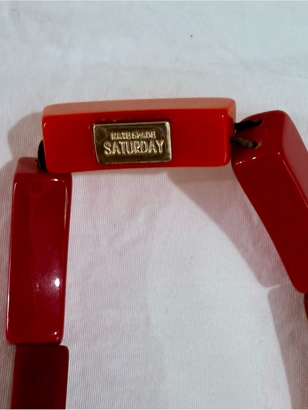 Kate Spade Saturday Block Necklace & Bracelet Set SoHo Vintage 2014 (EUC) - Picture 4 of 8